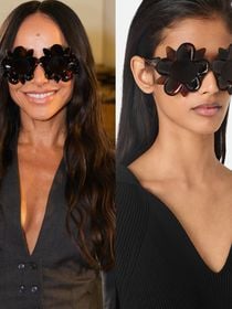 Sabrina Sato: óculos com armação em flor 3D usado em desfile de Sasha é de grife italiana e custa mais de R$ 4 mil